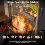 EAST OAK 30" Digital Electric Smoker with Glass Door