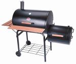 Char-Griller Smokin Pro Charcoal Grill + Side Fire Box