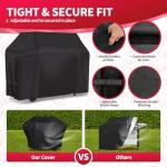 Heavy Duty Waterproof Grill Cover for Weber, Char Broil, Nexgrill