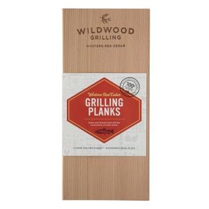 Wildwood Grilling Cedar Plank Grill, 2-Pack (5x11")