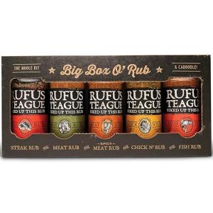 Rufus Teague - Variety Pack BBQ Rub - 5 Bottles