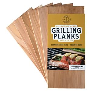 Cedar Planks for Grilling Salmon and More - 6 Pack