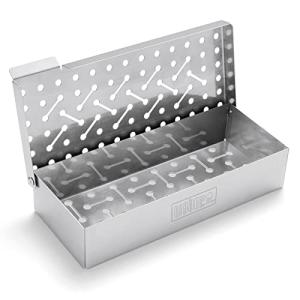 Weber Stainless Steel Smoker Box, 9.8" L