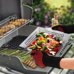 Stainless Steel Veggie Grill Basket Set