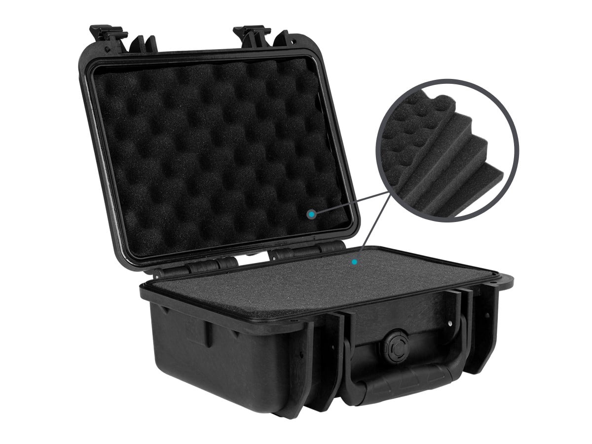 Weatherproof Hard Case for Drones - Black