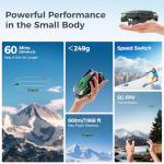 S8 GPS Drone with 4K Camera and 60 Min Flight