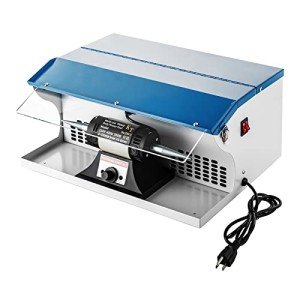 200W Jewelry Polisher with Light and Dust Collector