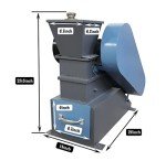 Electric Rock Grinder and Polisher Machine 220V
