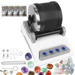 Rock Tumbler Kit with Polishing Powders