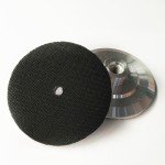 4-Inch Aluminum Backer Polishing Pad for Grinders