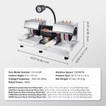 6-Inch Lapidary Rock Grinder and Polisher