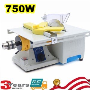 750W Mini Tabletop Rock Grinder and Polisher