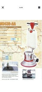 Marble Rock Grinder and Polisher Tool