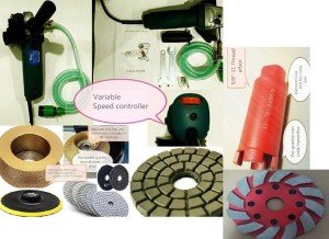 2" Wet Polisher Grinder for Stone and Marble