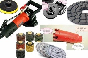 Wet Grinder Polisher for Stone and Concrete