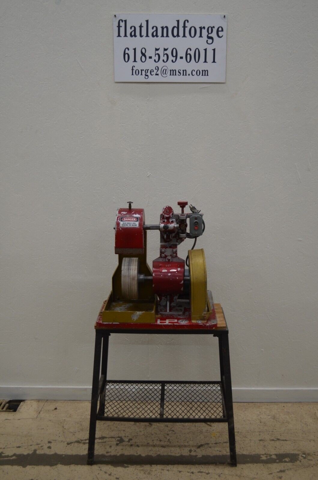 Highland Park WBS Belt Grinder & Lapidary Polisher