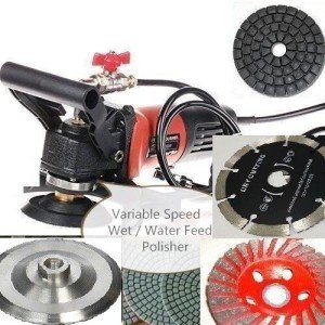 4" Variable Speed Wet Polisher for Stone