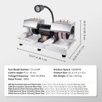 6" Lapidary Rock Grinder and Polisher Machine