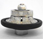 1" Demi Bullnose Wet Polisher with 25 Pads