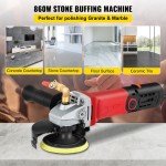 VEVOR Variable Speed Wet Polisher with Diamond Pads