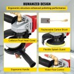 VEVOR Variable Speed Wet Polisher with Diamond Pads