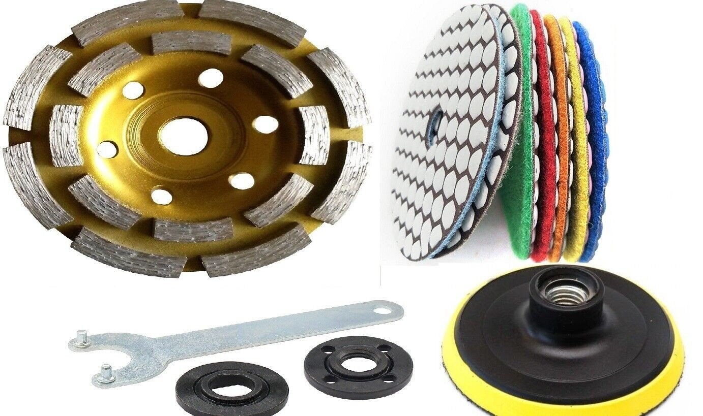 4" 5" 7" Wet Polisher Grinder for Stone