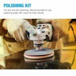 Wet Polisher Grinder with 3/16" Radius Bullnose Disc