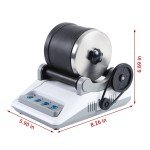 Rock Tumbler Polisher Kit with Grits & Fastenings