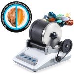 Rock Tumbler Polisher Kit with Grits & Fastenings