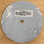 Acrylic Backing Plates for Rock Grinders