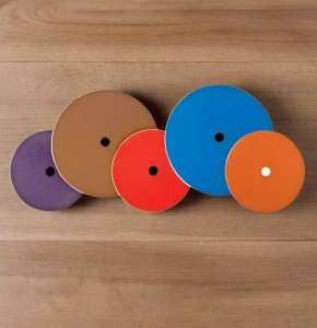 6" Orange Smoothing Disk - 3000 Grit