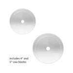 Hi-Tech Diamond Trim Saw with 4" & 5" Blades