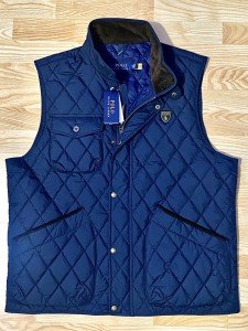 Diamond Quilted Water-Resistant Vest for Summer