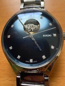 Men's RADO True Open Heart Ceramic Watch