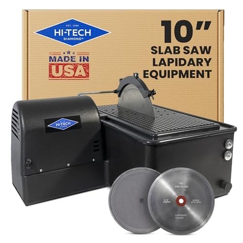 10" Diamond Wet Saw for Rock Cutting
