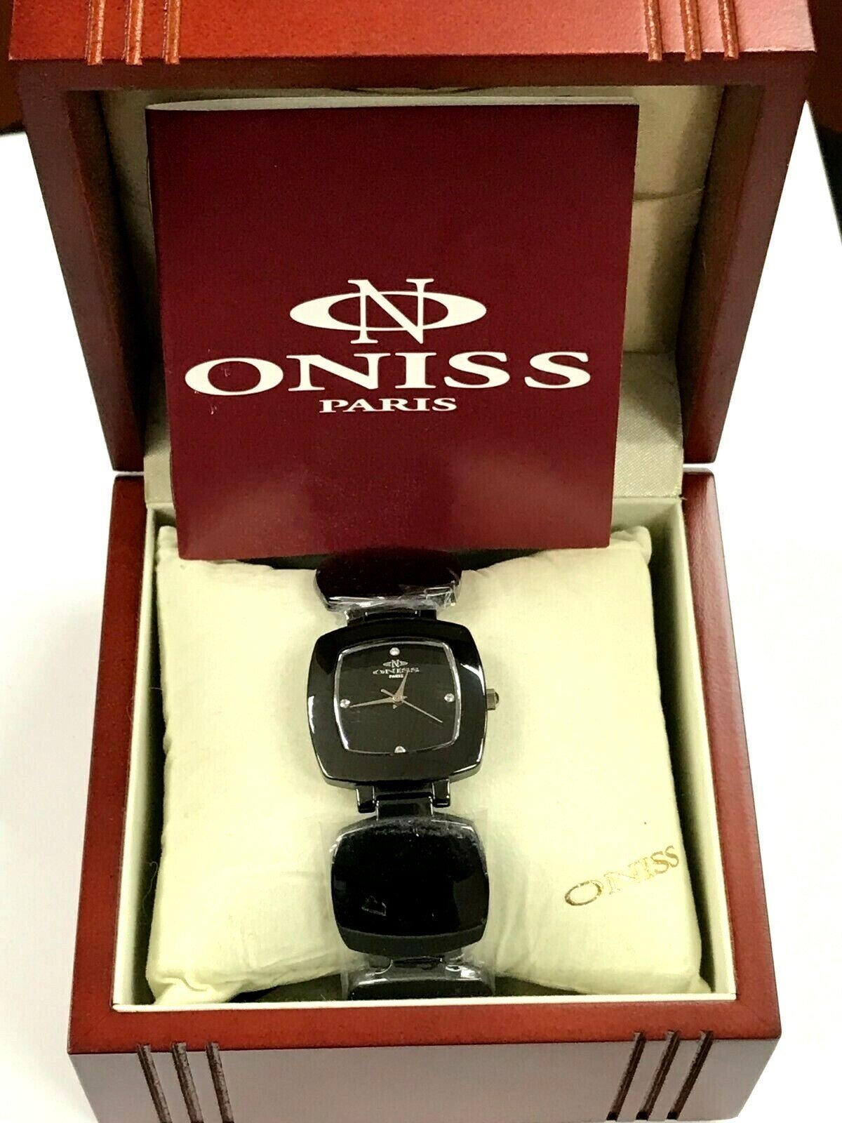 Oniss Paris Hi-Tech Ceramic Ladies Quartz Watch