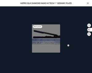 H2PRO Silk Diamond Nano Tech Ceramic Plate 1