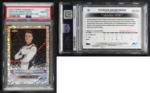 Marcus Armstrong Mini-Diamond Refractor /299 PSA 10