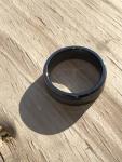 Men’s 8mm Black Brushed Tungsten Wedding Band