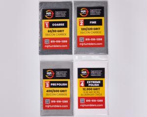 6lb Rock Tumbler Grit Kit for Polishing