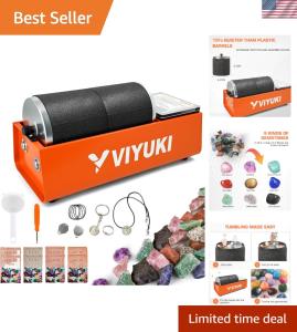 2025 Lapidary Polisher Kit with Rock Tumbler