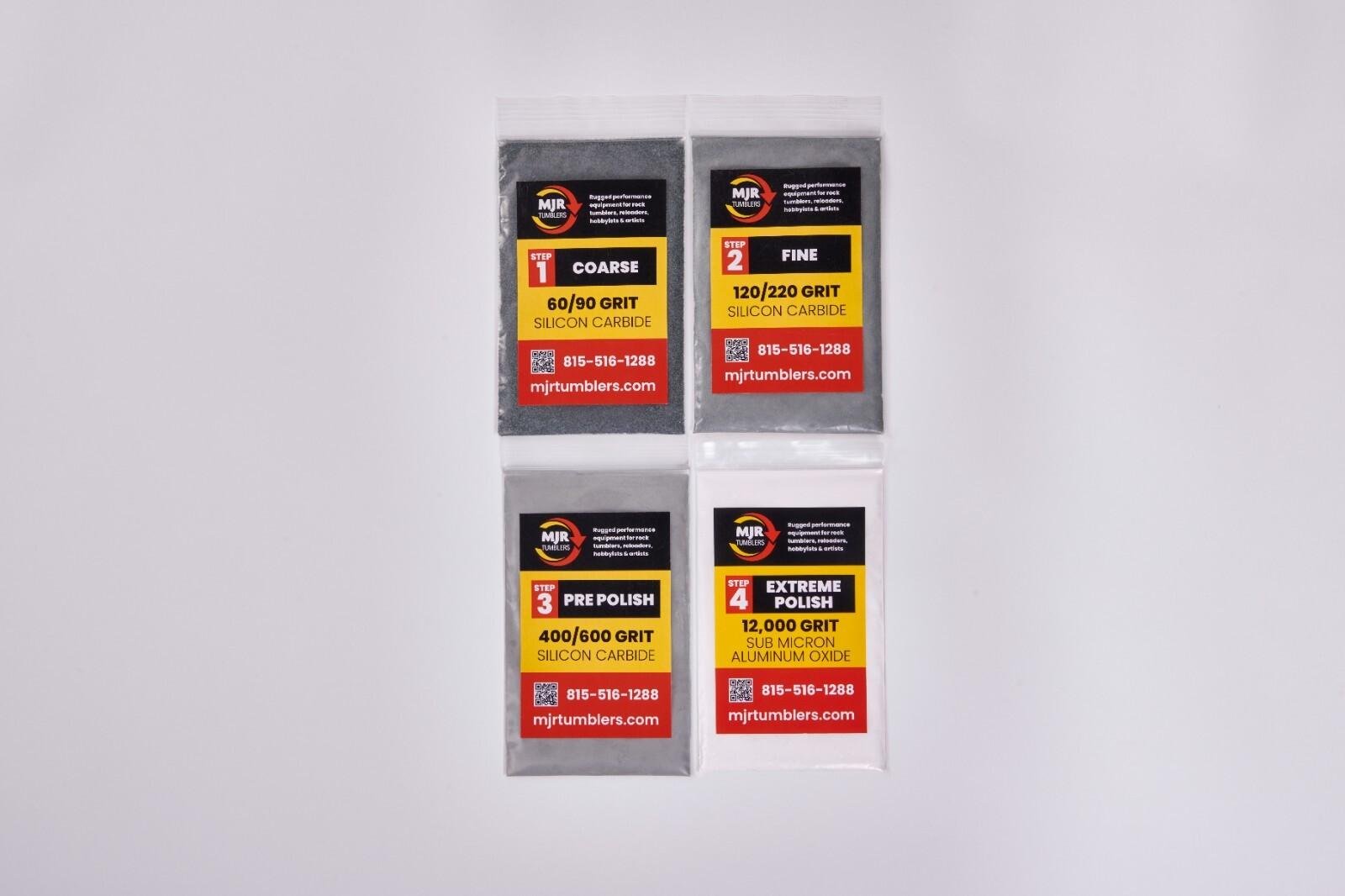 10lb Rock Tumbler Media Grit Kit