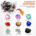 2025 Lapidary Polisher Kit with Rock Tumbler