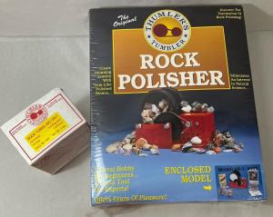 Thumler’s AR1 Rock Polisher with Grit