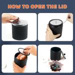 Double Drum 6LB Rock Tumbler Polisher Kit