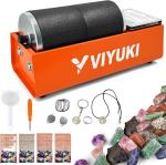 Double Drum 6LB Rock Tumbler Polisher Kit