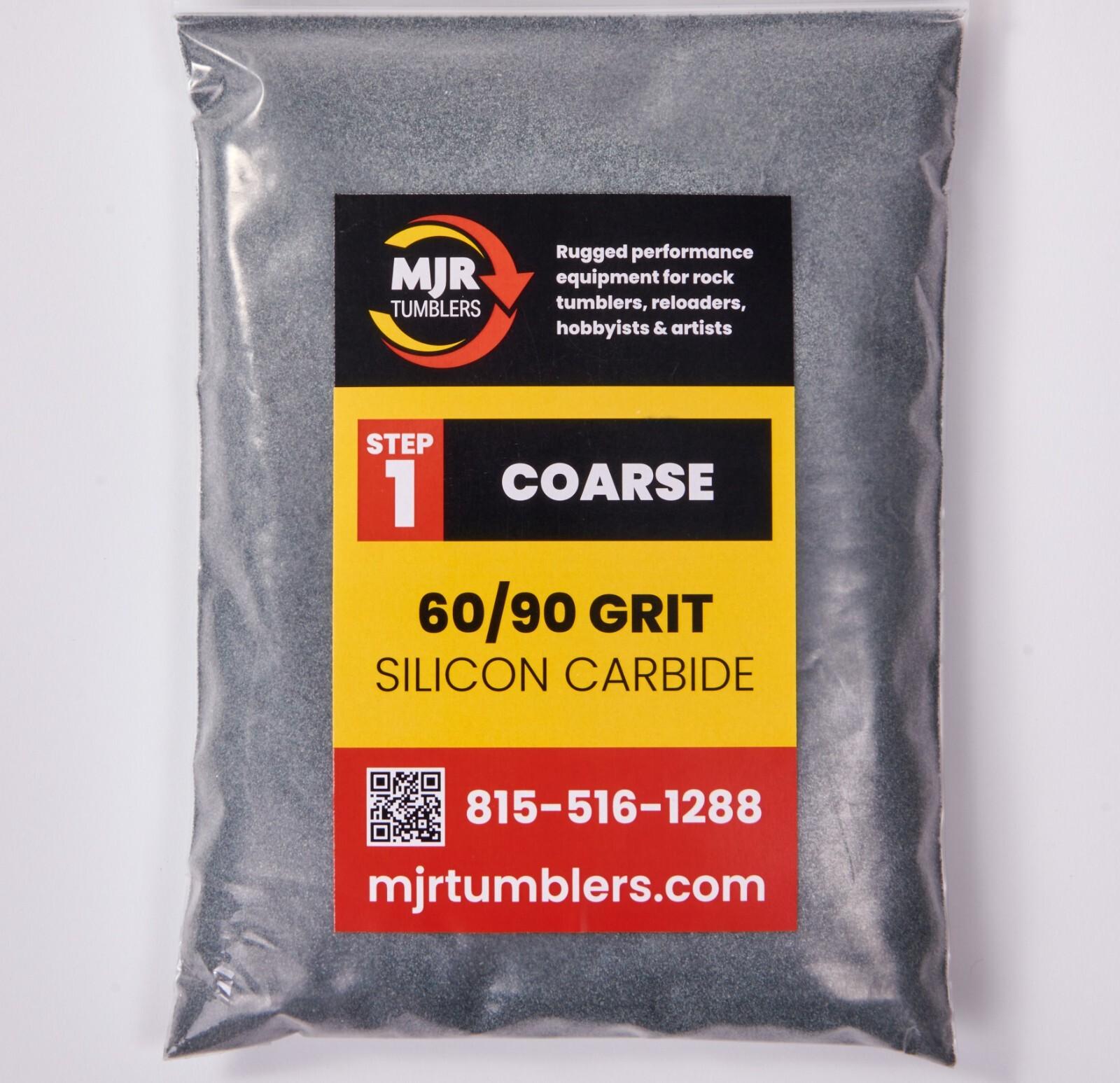 60-90 Coarse Rock Tumbling Grit - 5lb