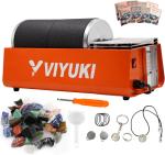 2025 Double Drum 6LB Rock Tumbler Kit