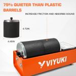 2025 Double Drum 6LB Rock Tumbler Kit