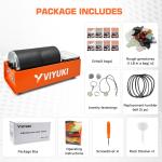 2025 Double Drum 6LB Rock Tumbler Kit